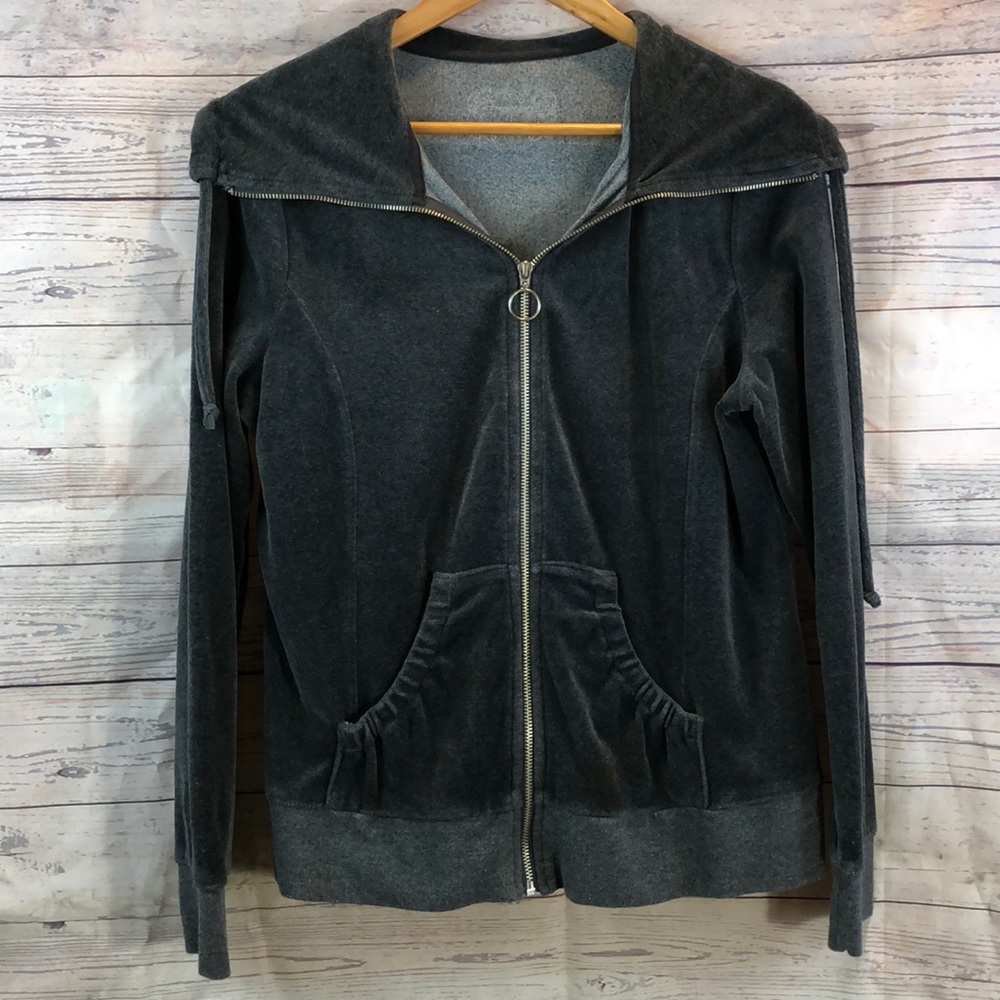Cheetah Velour Style Jacket Size L